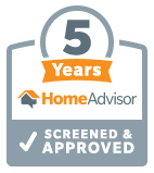 5 Years Screened & Approved HomeAdvisor Pro